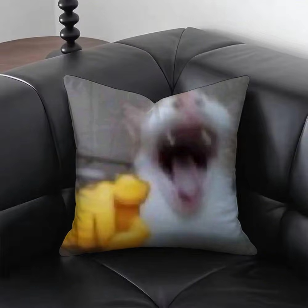 Home Decor Emoji - Zabawna Poszewka na Poduszkę z Motywem