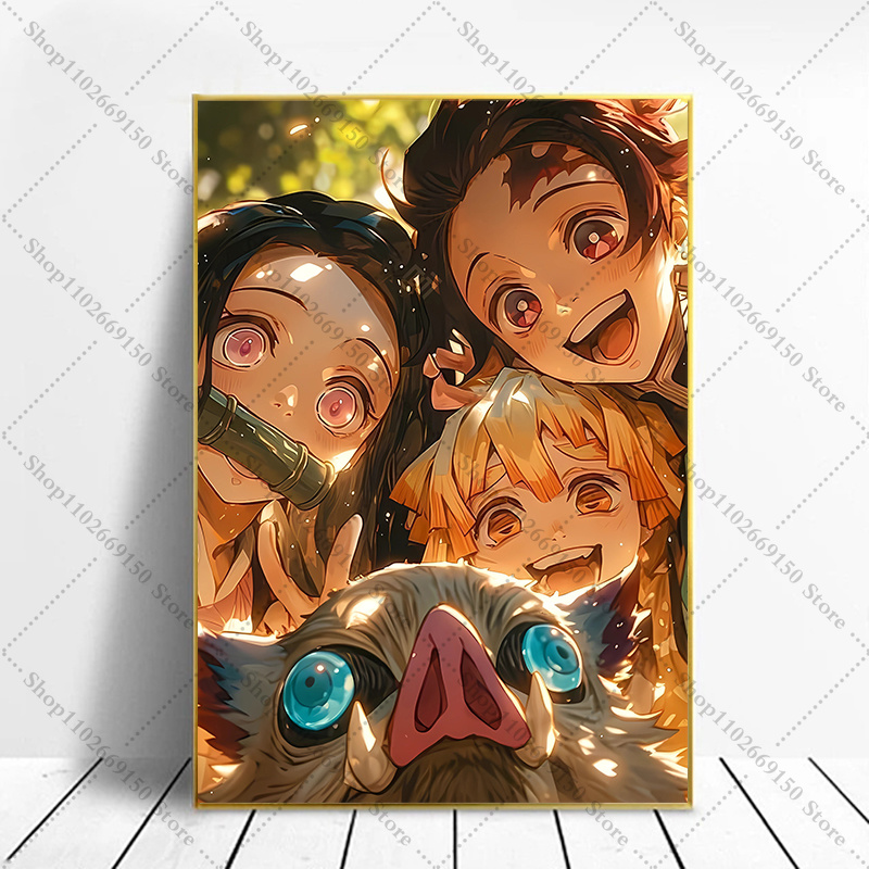 Home Decor Wall Pictures - Kreatywne obrazy anime, akcesoria do dekoracji