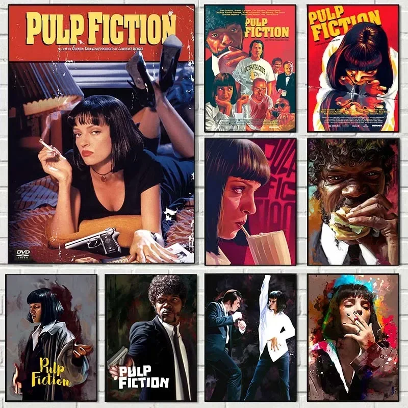 Home Decor Essentials - Nowoczesne plakaty i reprodukcje filmowe Pulp