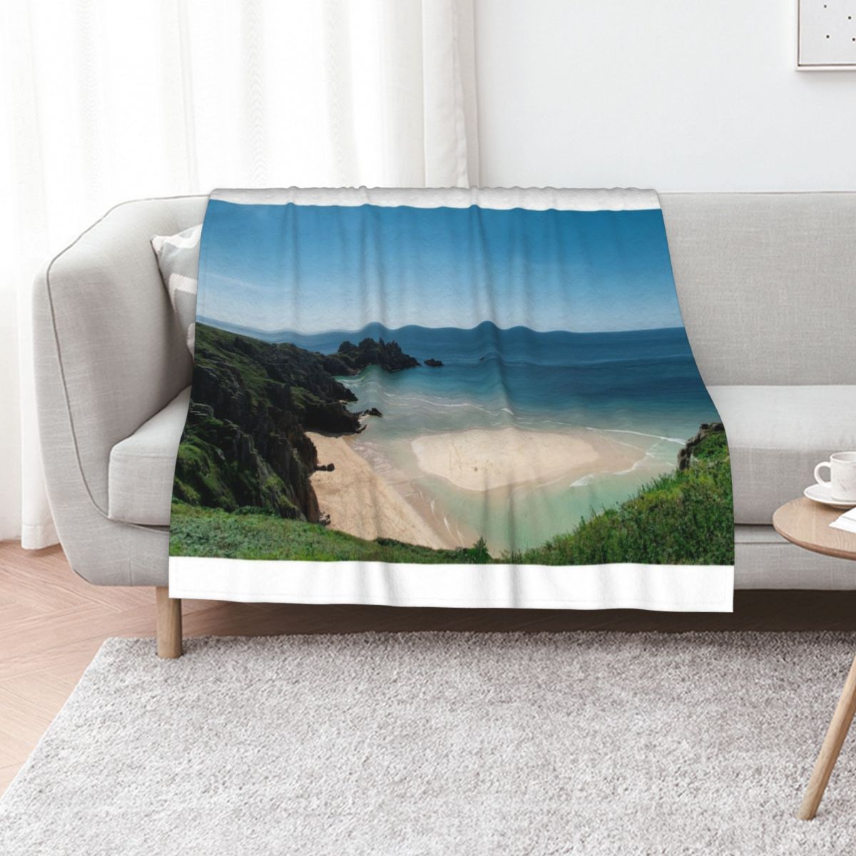 Home Decor Location - Plaża Pedn Vounder w Cornwallu, miejsce