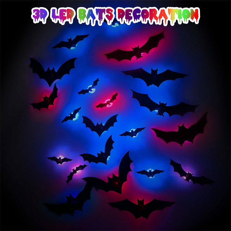 Home Decor Etsy - Halloweenowa naklejka 3D na ścianę w