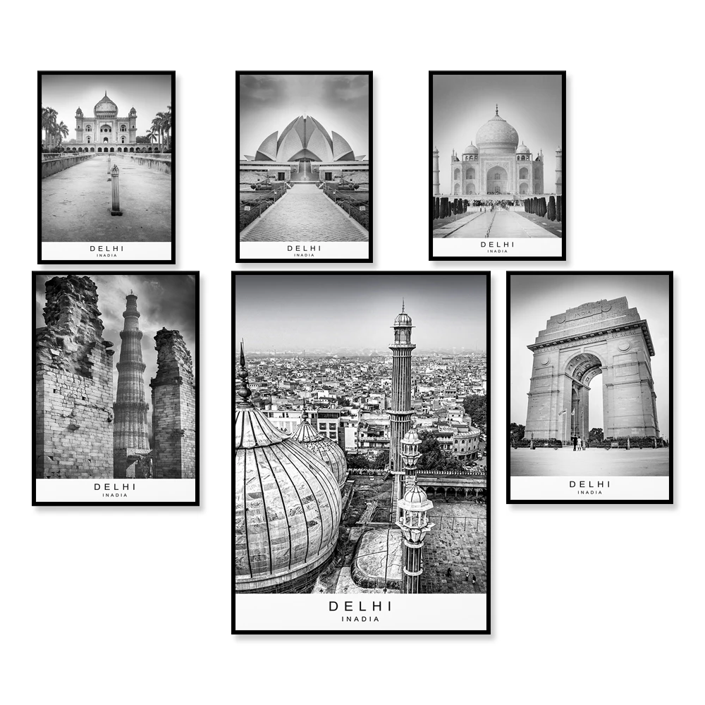 Home Decor Delhi - Delhi city drukowanie obraz plakat druk