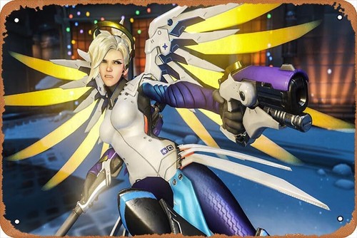 Home Decor Game - Overwatch, Mercy - Plakat do gry,
