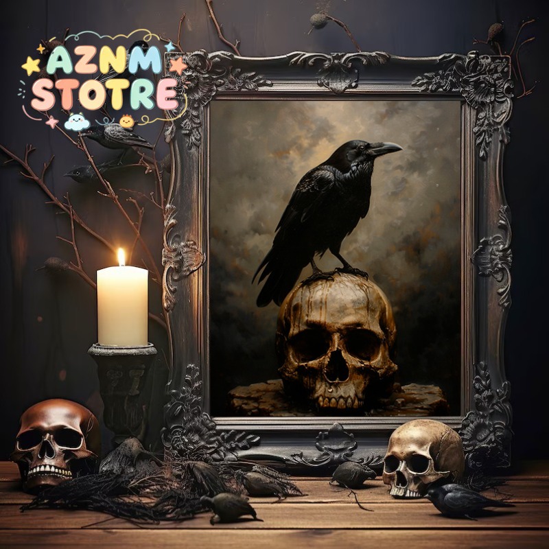 Home Decor Essentials - Mroczna Akademia Antyczny Gotycki Zamek Polne