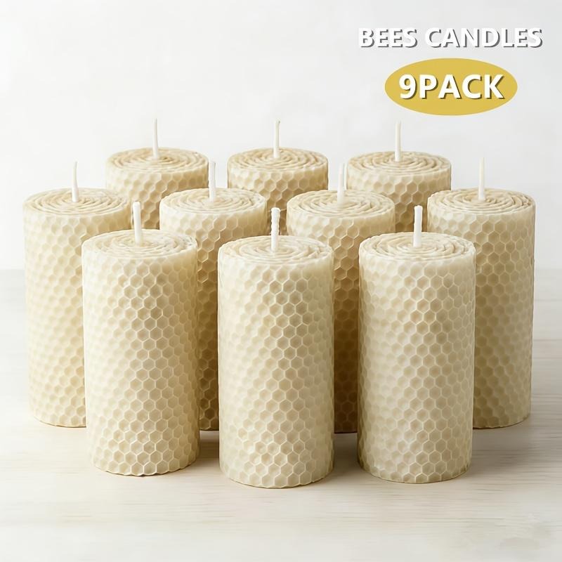 Home Decor Essentials - Zestaw 9 ręcznie robionych świec z