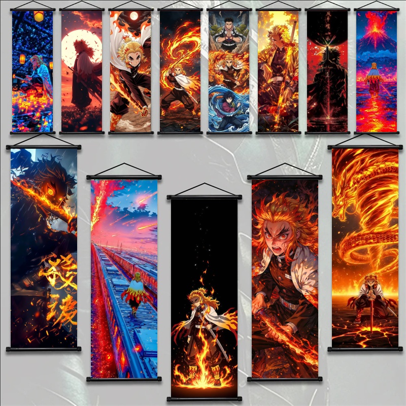 Home Decor Game - Demon Slayer Kyojuro Rengoku HD Druk