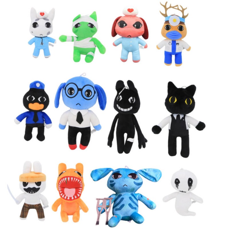 Home Decor Game - Pluszowe lalki z horroru „Animal Hospital”,
