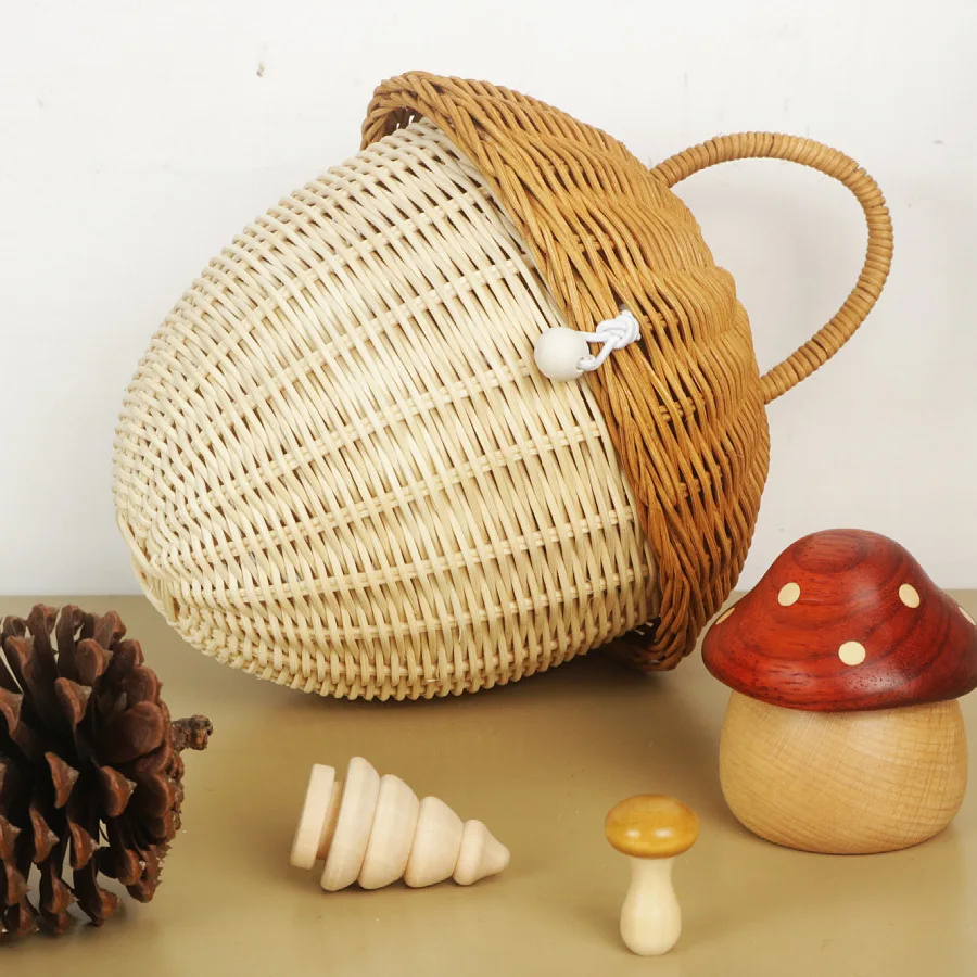 Kosze piknikowe na świeżym pow – Rattan Plant Basket recenzja i cena