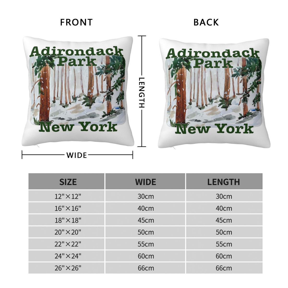 Poszewka na poduszkę Adirondac – Home Decor New York recenzja i cena