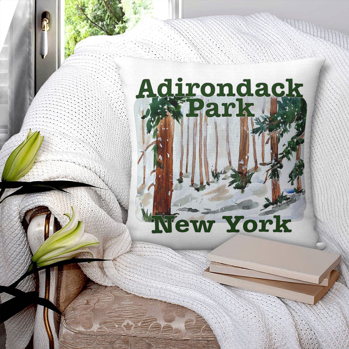 Poszewka na poduszkę Adirondac – Home Decor New York recenzja i cena