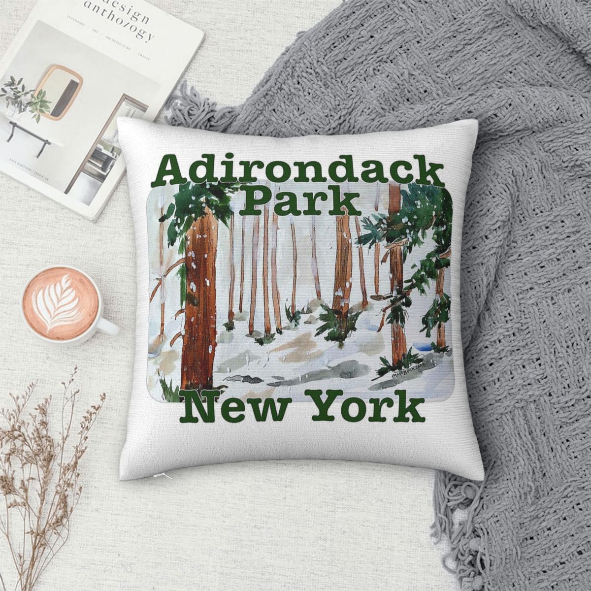 Poszewka na poduszkę Adirondac – Home Decor New York recenzja i cena