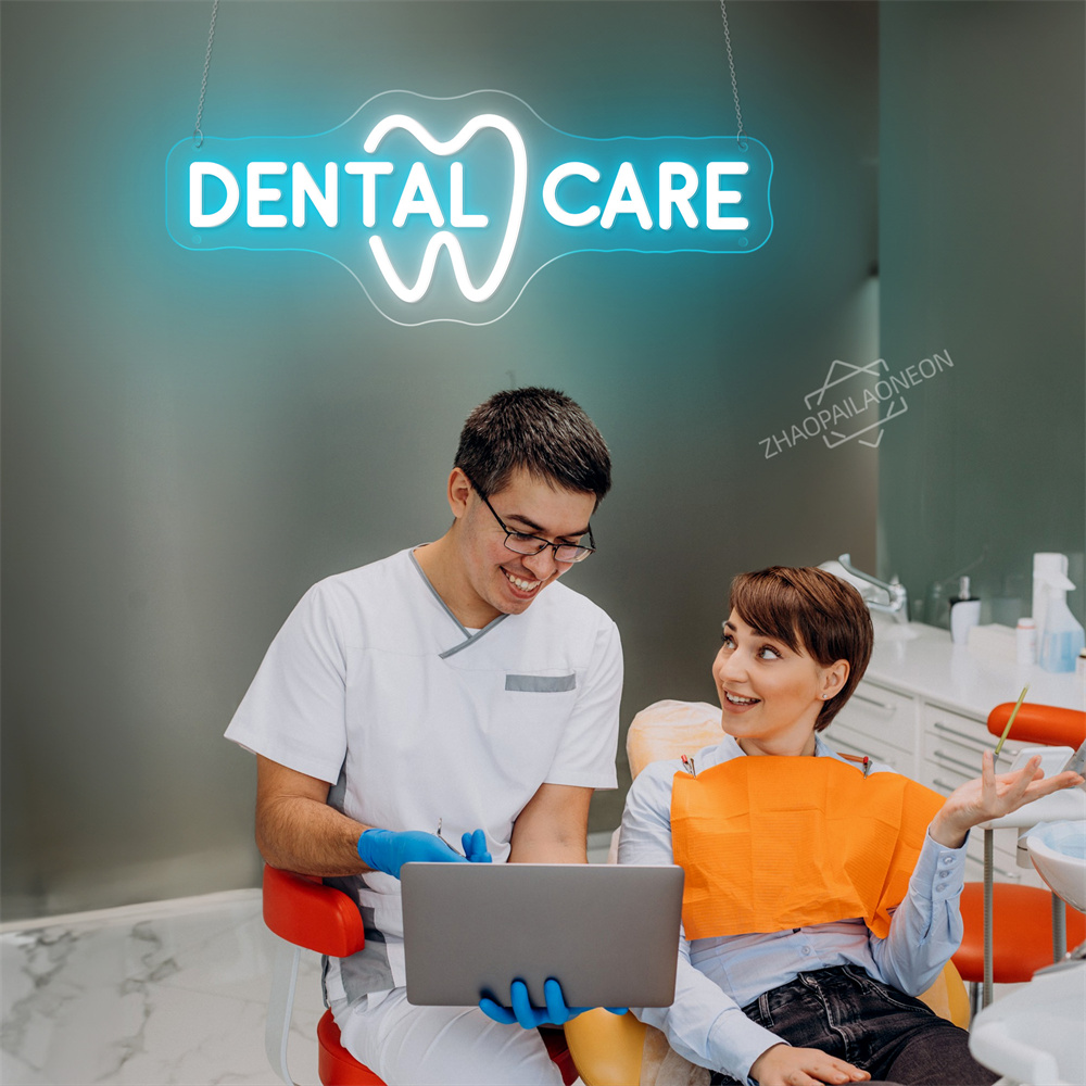 DENTAL CARE LED Neon Tooth USB – Home Decor Nearby recenzja i cena