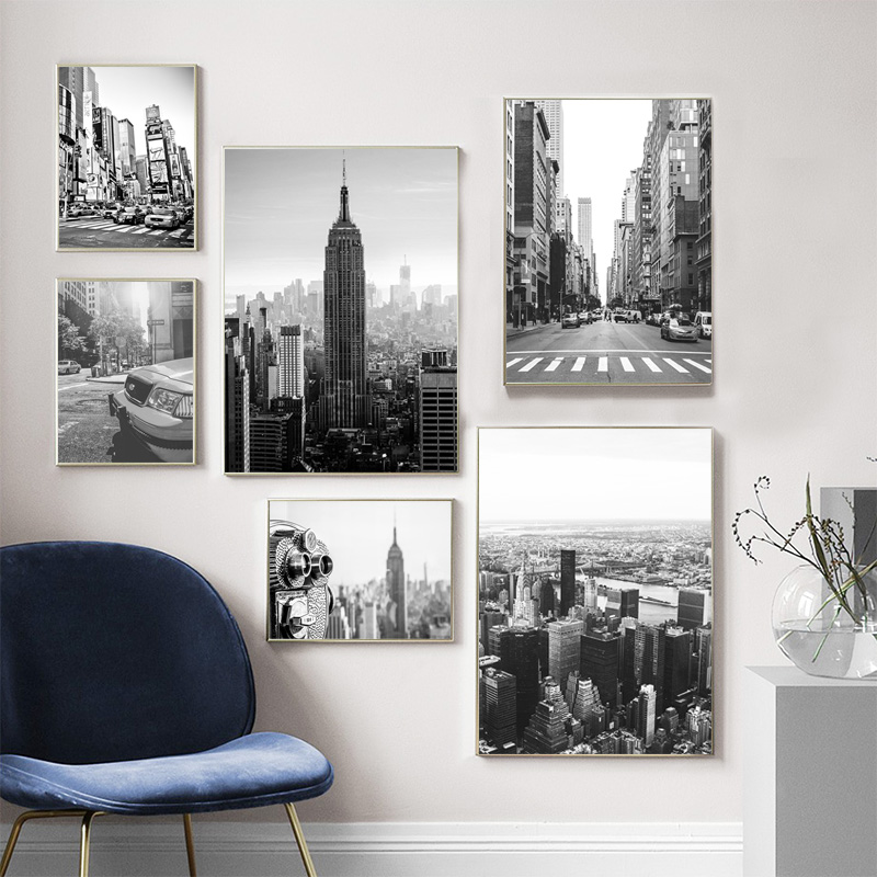 1 szt. bezramowy obraz na płót – Home Decor New York recenzja i cena