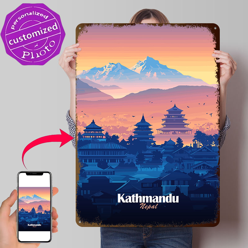 Plakat z teksturą 3D widoku Ka – Home Decor Kathmandu recenzja i cena