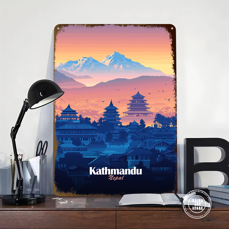 Plakat z teksturą 3D widoku Ka – Home Decor Kathmandu recenzja i cena