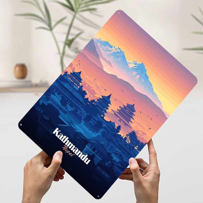 Plakat z teksturą 3D widoku Ka – Home Decor Kathmandu recenzja i cena
