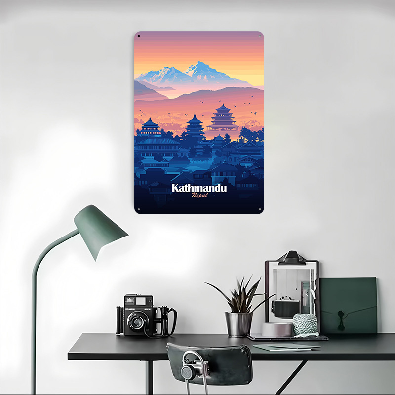Plakat z teksturą 3D widoku Ka – Home Decor Kathmandu recenzja i cena