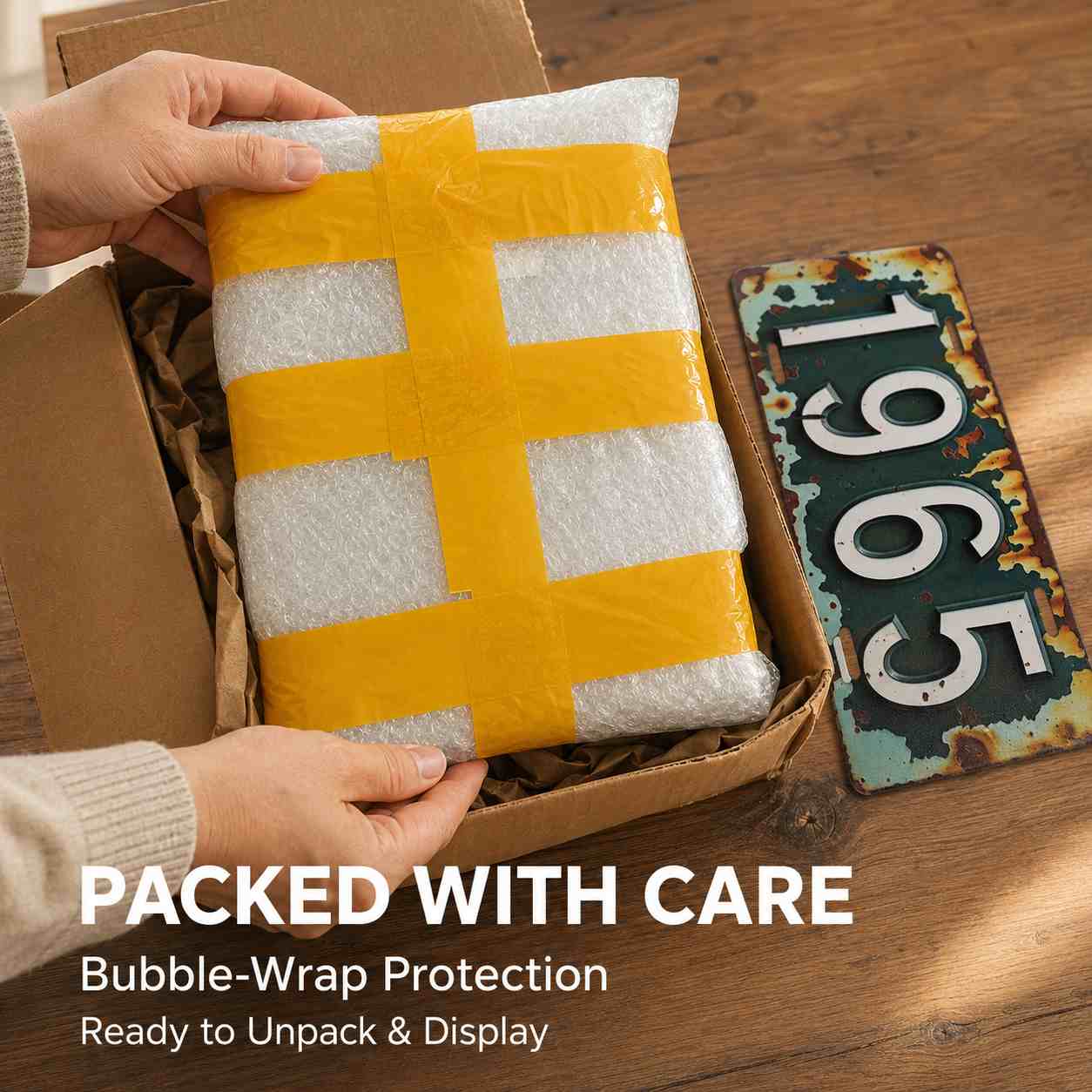 Płaska tabliczka 2D, 1 szt. Me – Home Decor New York recenzja i cena