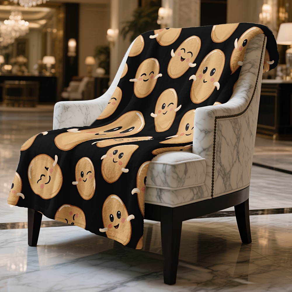 Super uroczy koc z motywem kre – Home Decor Emoji recenzja i cena