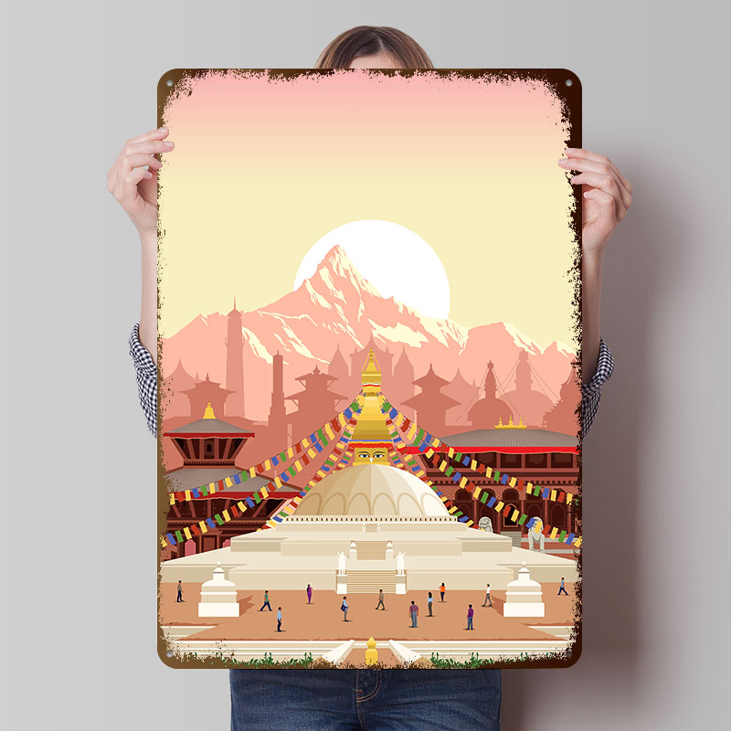 Plakat z nadrukiem z Kathmandu – Home Decor Kathmandu recenzja i cena