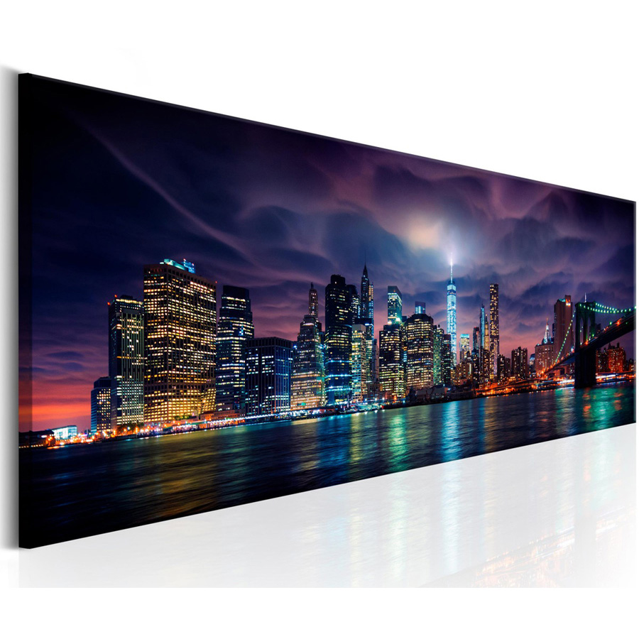 Nowy Jork nocny krajobraz duży – Home Decor New York recenzja i cena