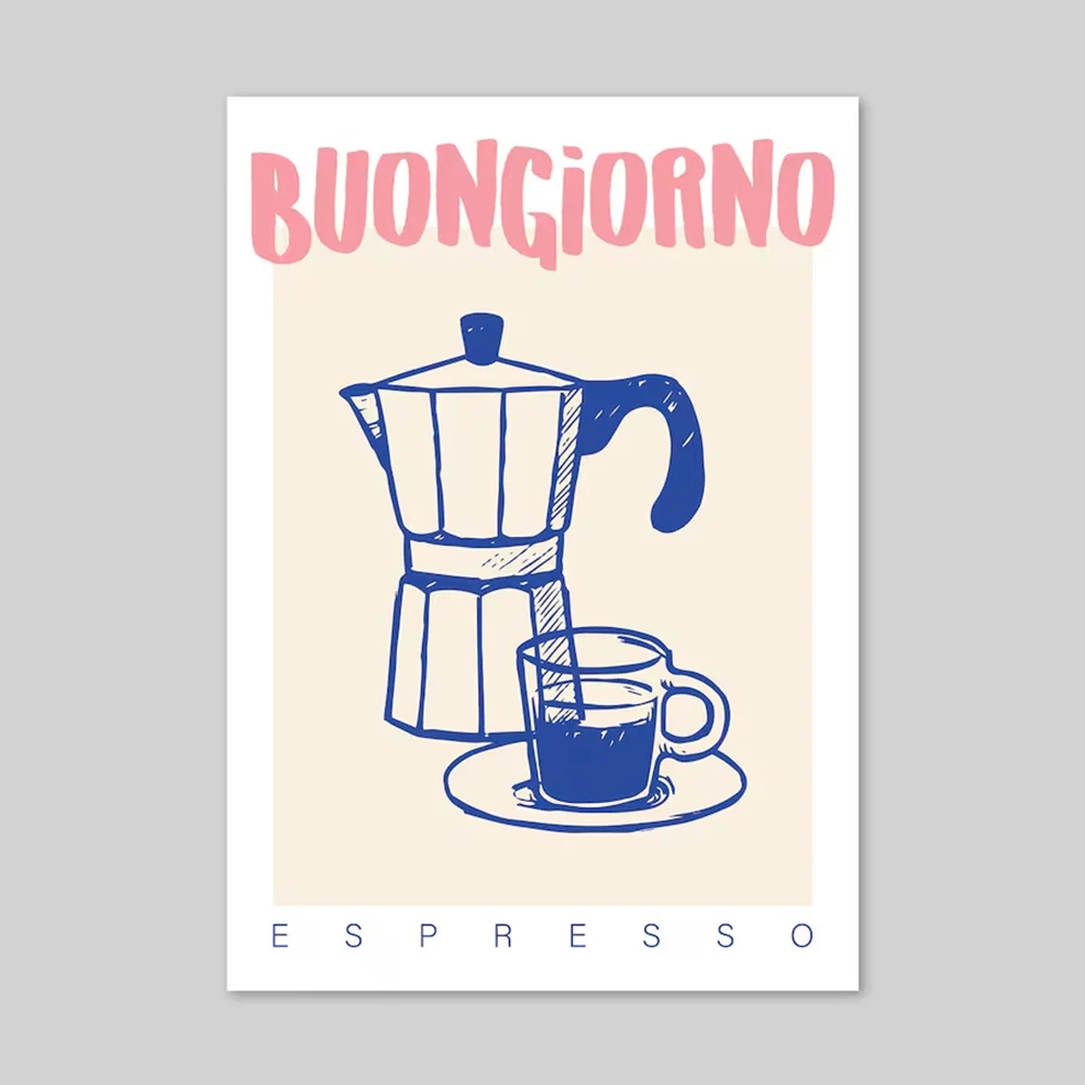 Nowoczesna kawa Espresso Wall  – Home Decor Nz recenzja i cena