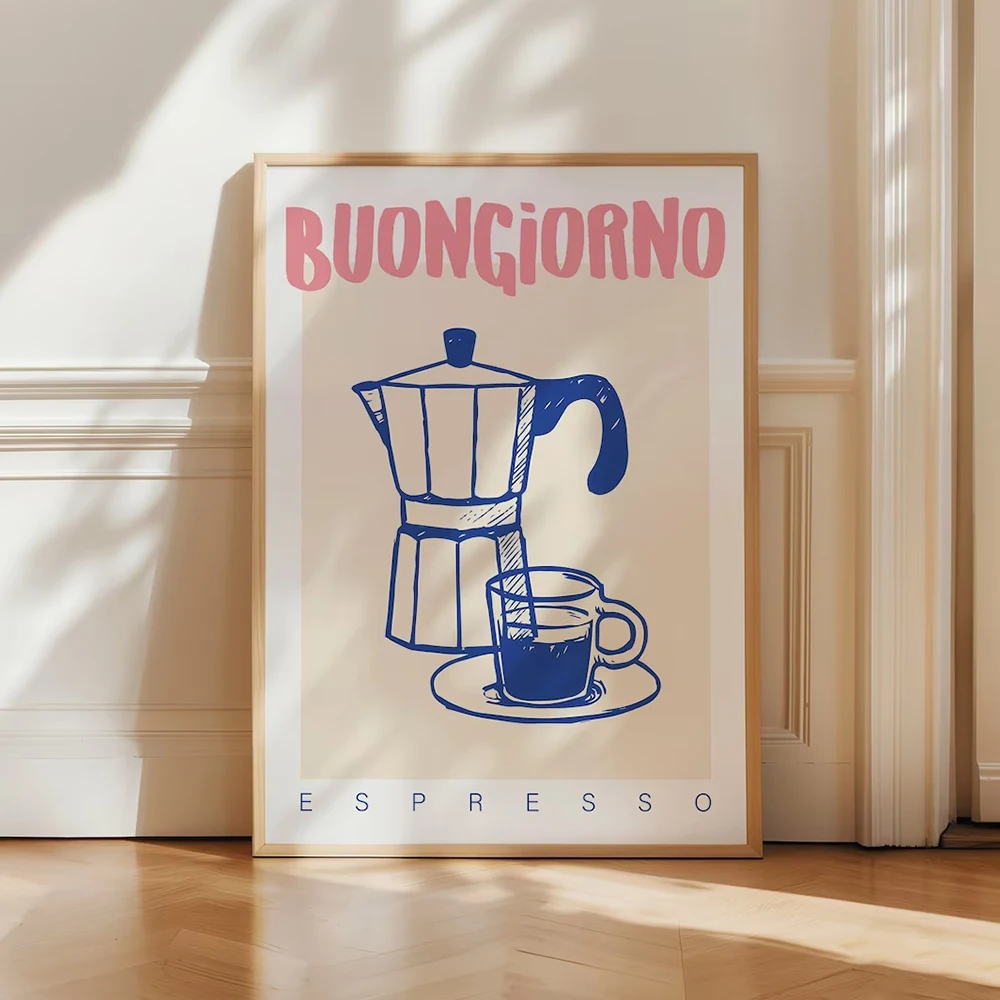 Nowoczesna kawa Espresso Wall  – Home Decor Nz recenzja i cena