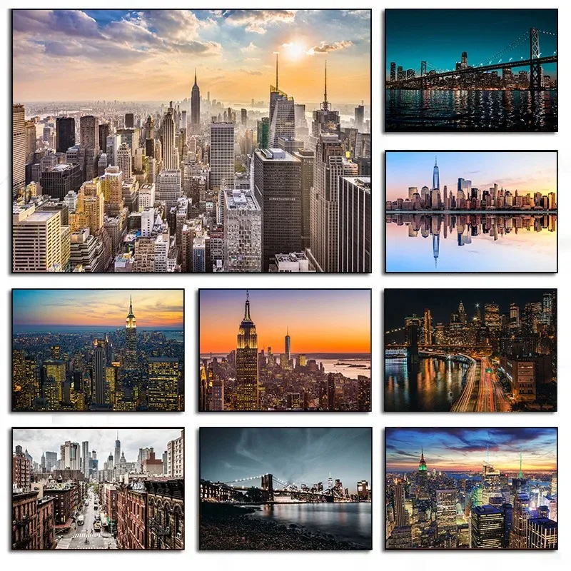 New York City Night Skyline La – Home Decor New York recenzja i cena