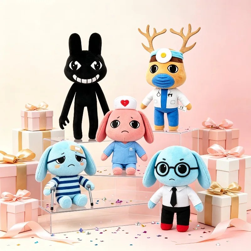 Pluszowe lalki z horroru „Anim – Home Decor Game recenzja i cena