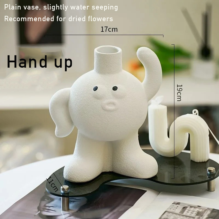 Kreatywny ceramiczny wazon na  – Home Decor Emoji recenzja i cena