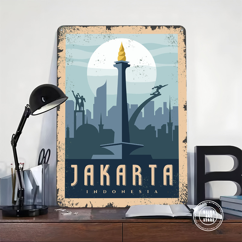 Jakarta Indonezja Metalowy Pla – Home Decor Jakarta recenzja i cena