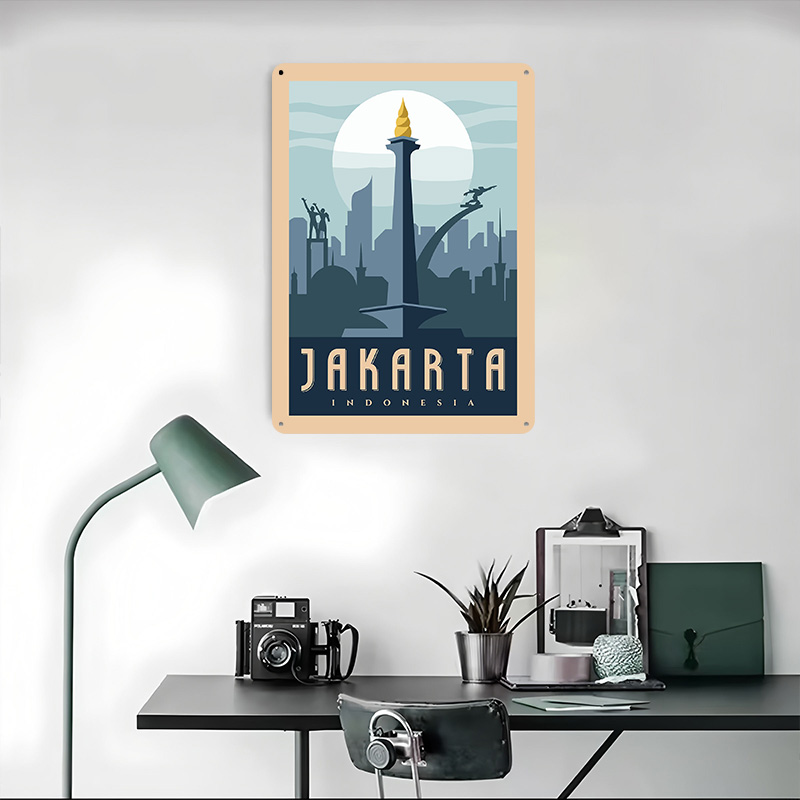 Jakarta Indonezja Metalowy Pla – Home Decor Jakarta recenzja i cena