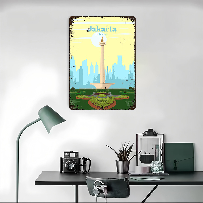 Podróż do Dżakarty Drukowanie  – Home Decor Jakarta recenzja i cena