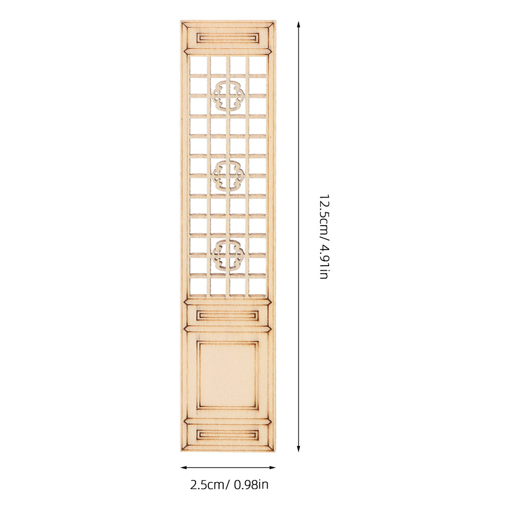 5 szt. Miniaturowe drewniane p – Room Divider Screen recenzja i cena
