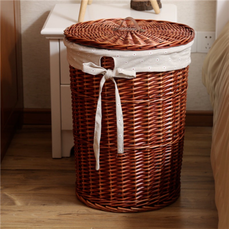 Styl Vintage rattanowy tkany k – Rattan Plant Basket recenzja i cena