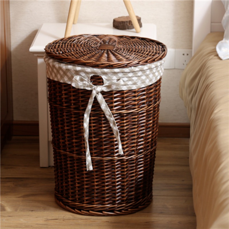 Styl Vintage rattanowy tkany k – Rattan Plant Basket recenzja i cena