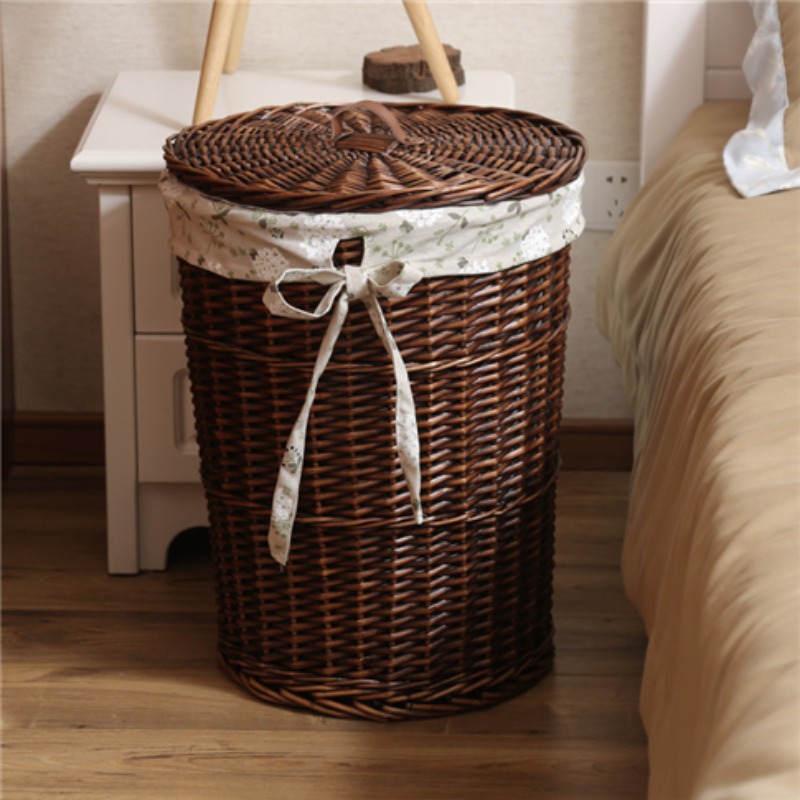 Styl Vintage rattanowy tkany k – Rattan Plant Basket recenzja i cena