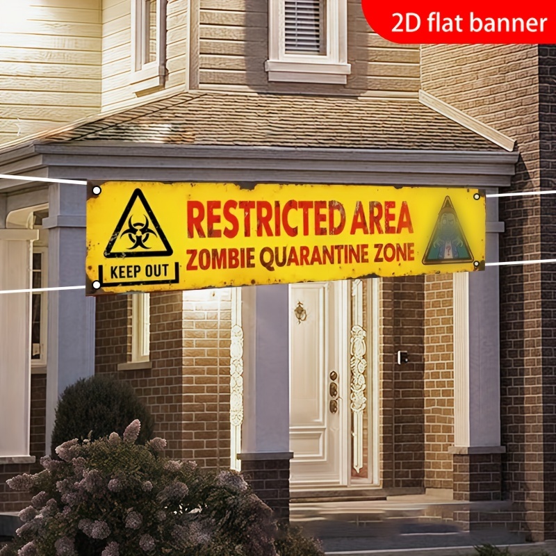 Baner ostrzegawczy strefy kwar – Home Decor Nearby recenzja i cena
