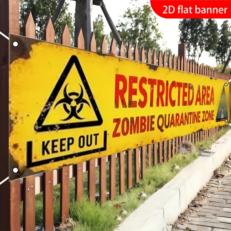 Baner ostrzegawczy strefy kwar – Home Decor Nearby recenzja i cena