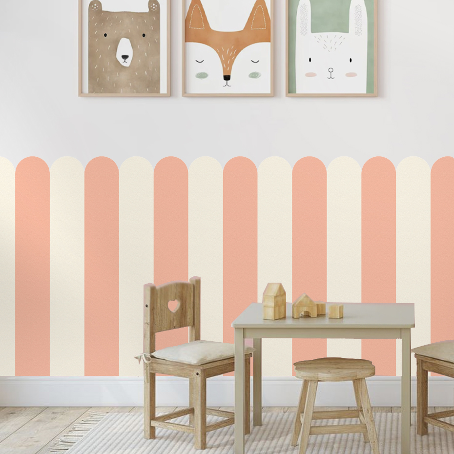 Wielokolorowa pionowa tapeta w – Home Decor Game recenzja i cena