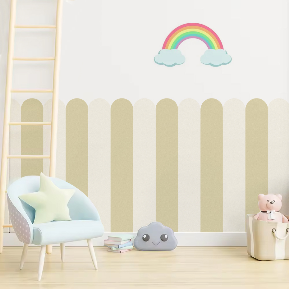 Wielokolorowa pionowa tapeta w – Home Decor Game recenzja i cena