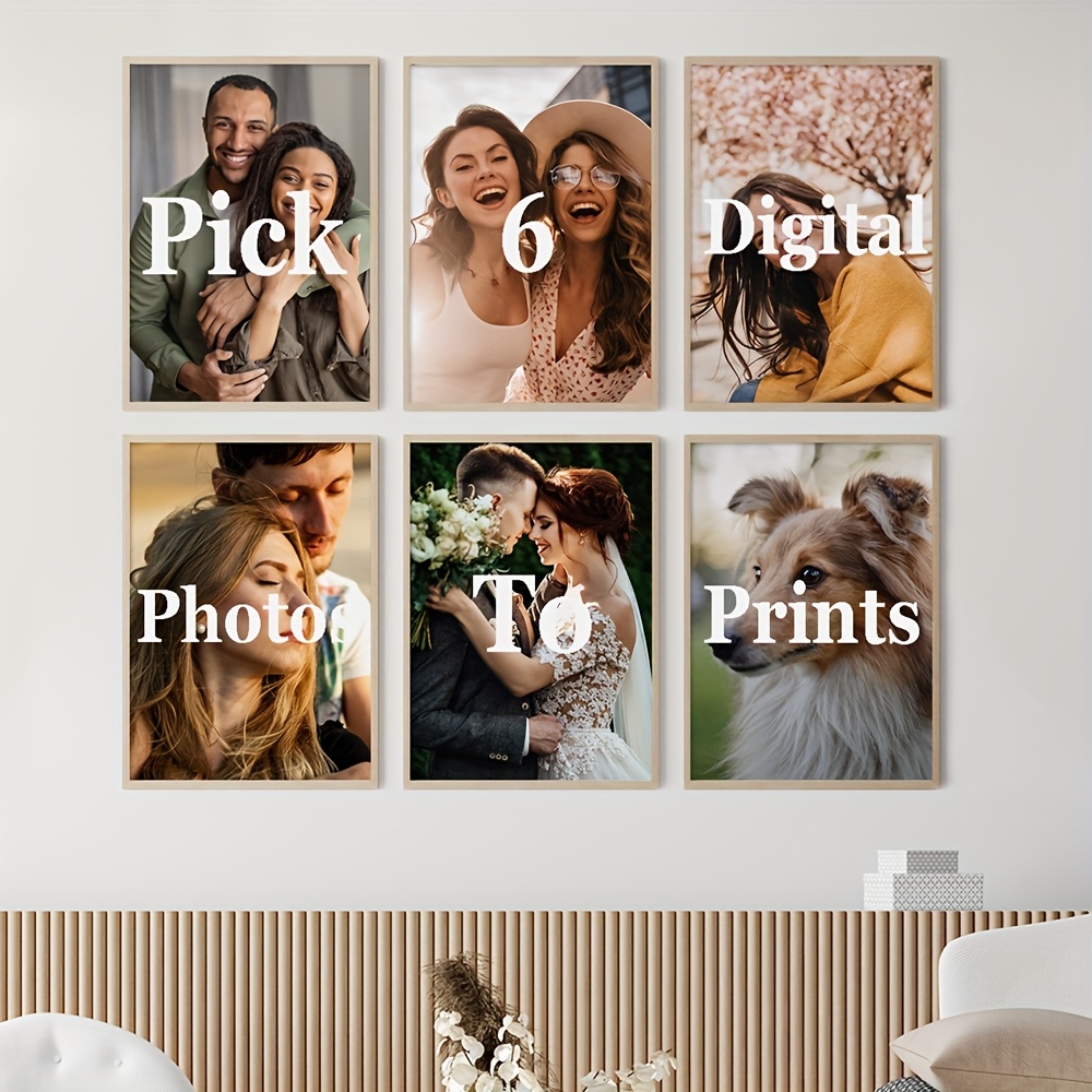 6 szt./zestaw Personalizowane  – Home Decor Wall Pictures recenzja i cena