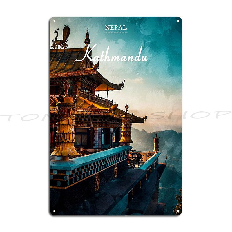 Metalowy szyld podróżniczy Kat – Home Decor Kathmandu recenzja i cena